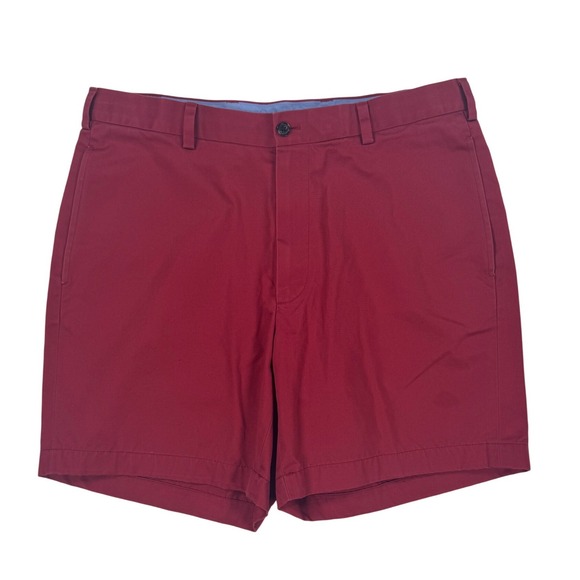 Brooks Brothers Other - Brooks Brothers‎ Mens 35 Advantage Chino Shorts Red Cotton Lightweight